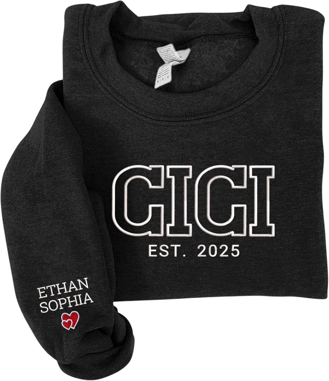 Personalized Mama Sweatshirt - Custom Embroidery - Ideal Gift