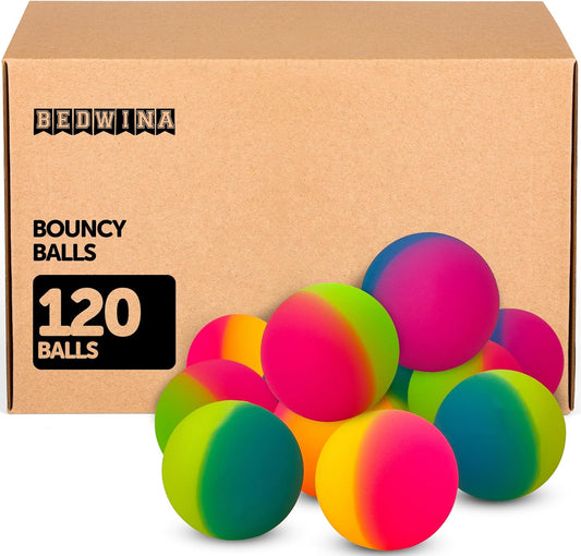 Bedwina Jumbo Super Bouncy Balls - Perfect for Parties and Prizes