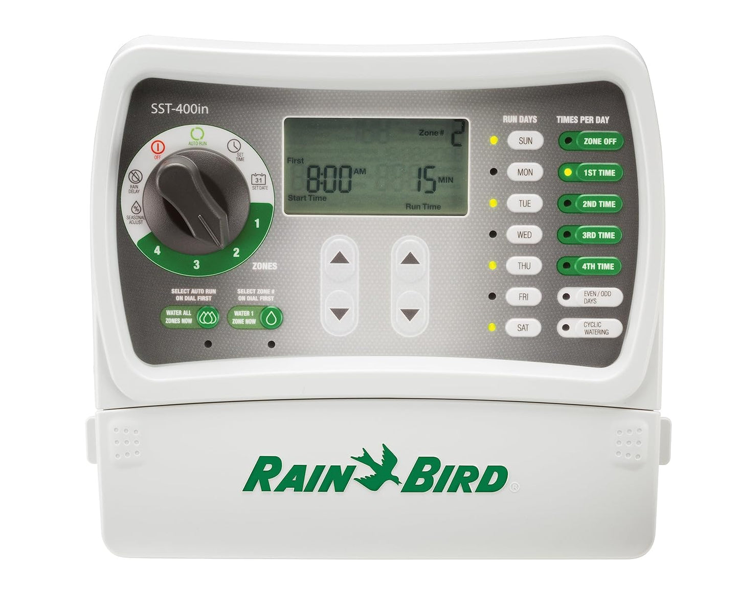Rain Bird SST400IN Indoor Sprinkler Timer for Easy Watering Control