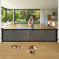 Extra Wide Retractable Baby Gate 34in Tall for Large Openings - Space