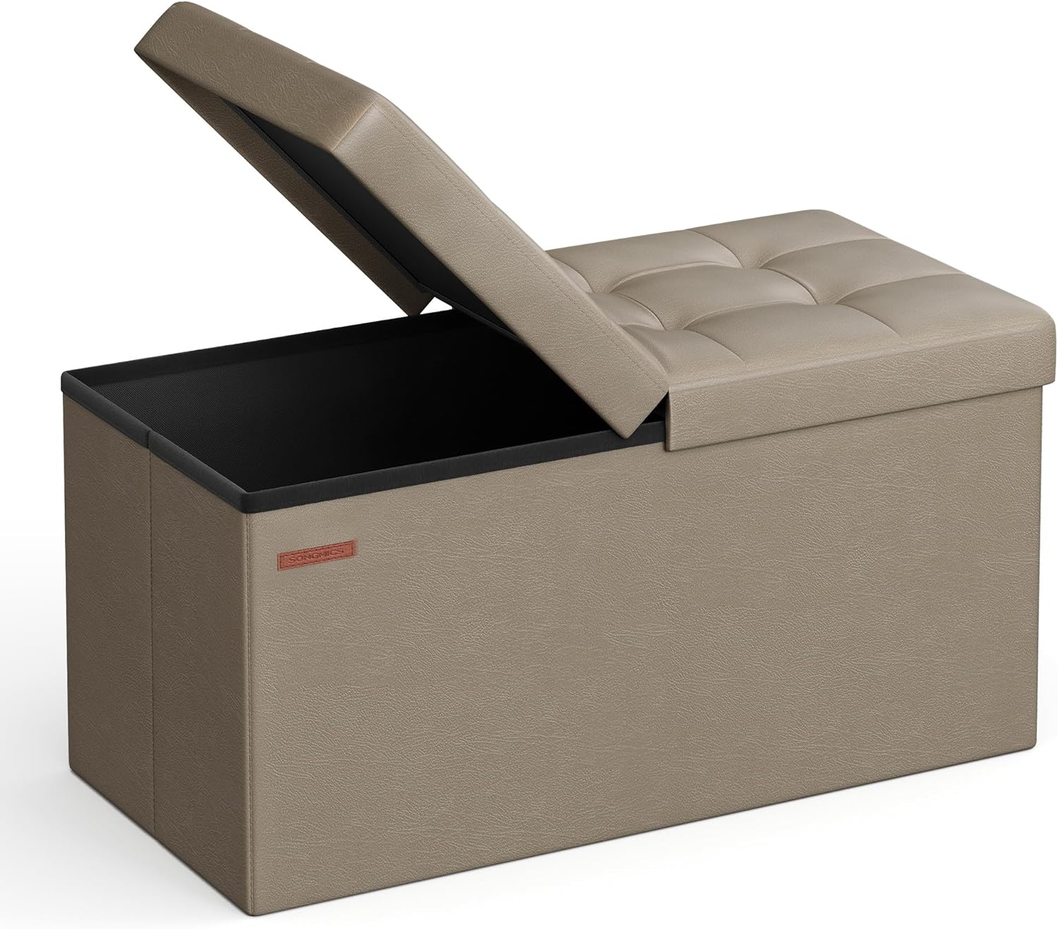 30 Inch Storage Ottoman Bench with Flipping Lid for Any Room