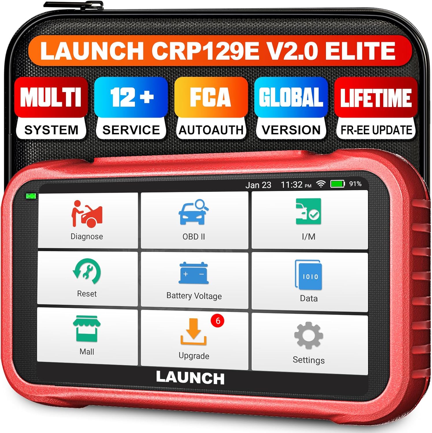 LAUNCH CRP129E V2.0 OBD2 Scanner: Advanced Diagnostic Tool