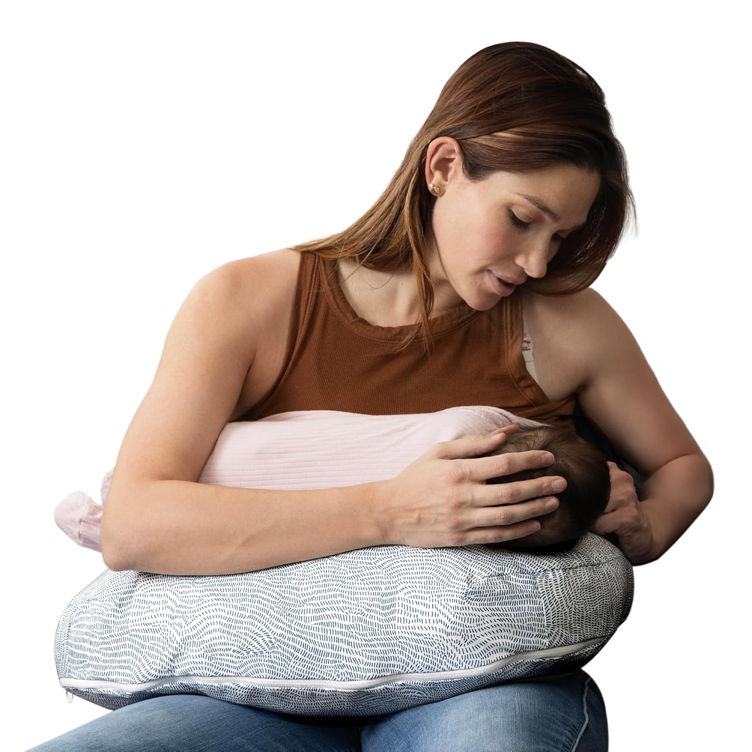 Boppy Nursing Pillow - Ergonomic Breastfeeding Support for Moms
