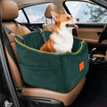 Dog Car Seat for Small Dogs - Elevated Memory Foam Booster Seat