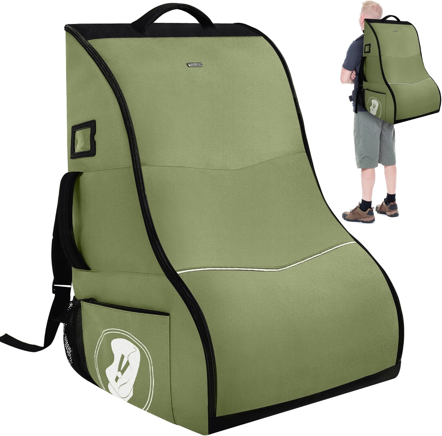 Car Seat Travel Bag for Airplane - Waterproof Heavy Duty Design