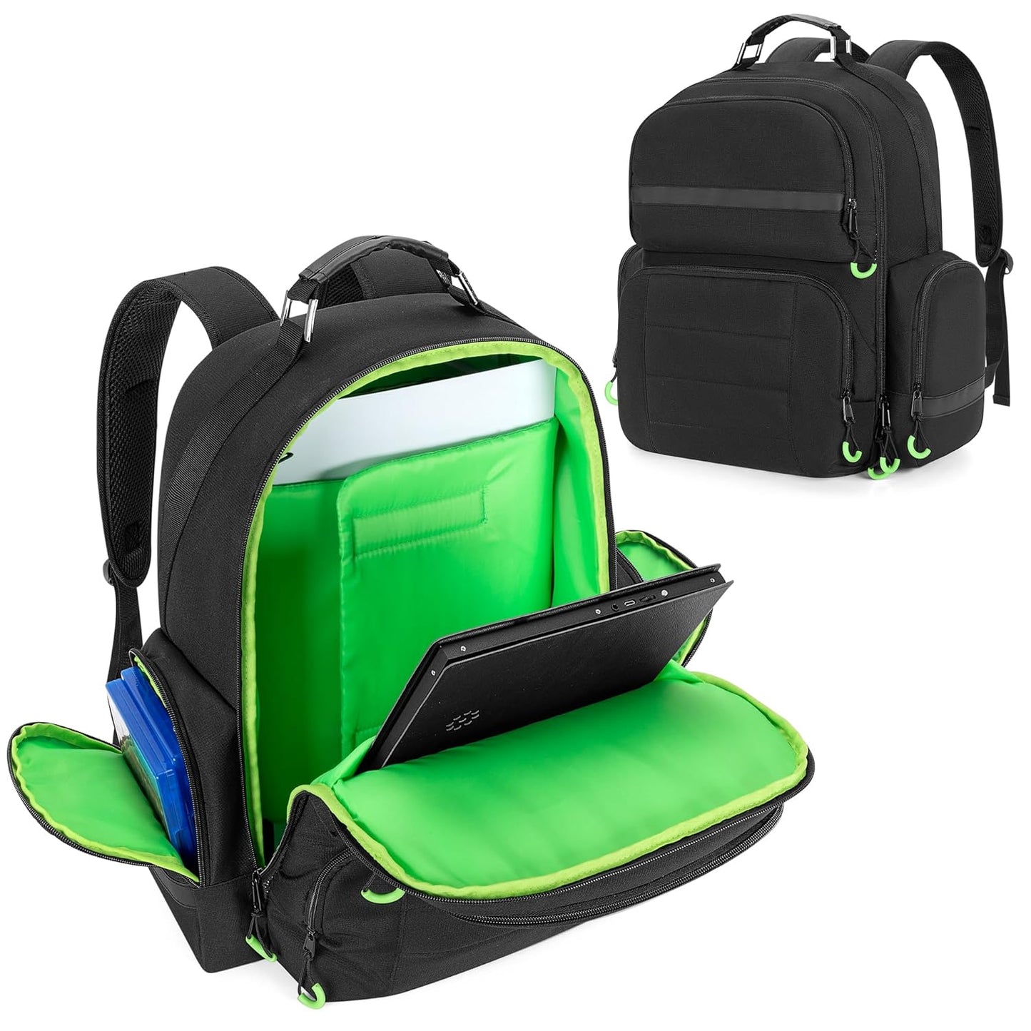 PGmoon Console Backpack for PS5 and Gaming Accessories Travel