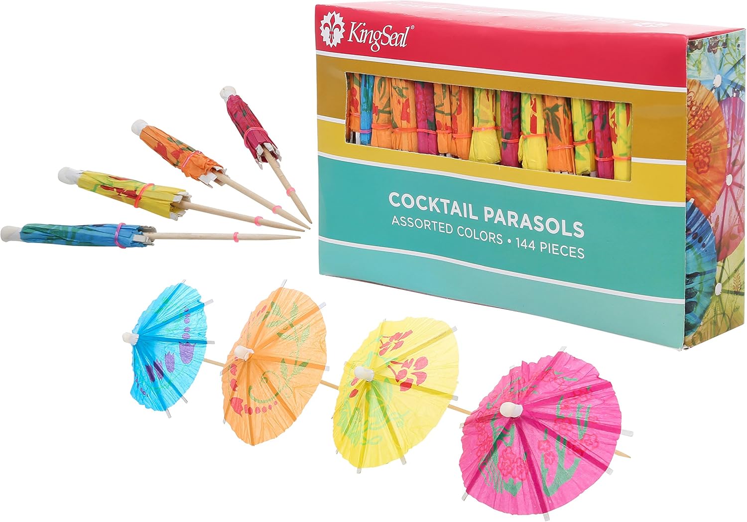 720 Count Assorted Cocktail Picks | Tiki Luau Cupcake Toppers