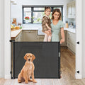 Retractable Dog Gates for Doorways 33in Tall x 55in Wide