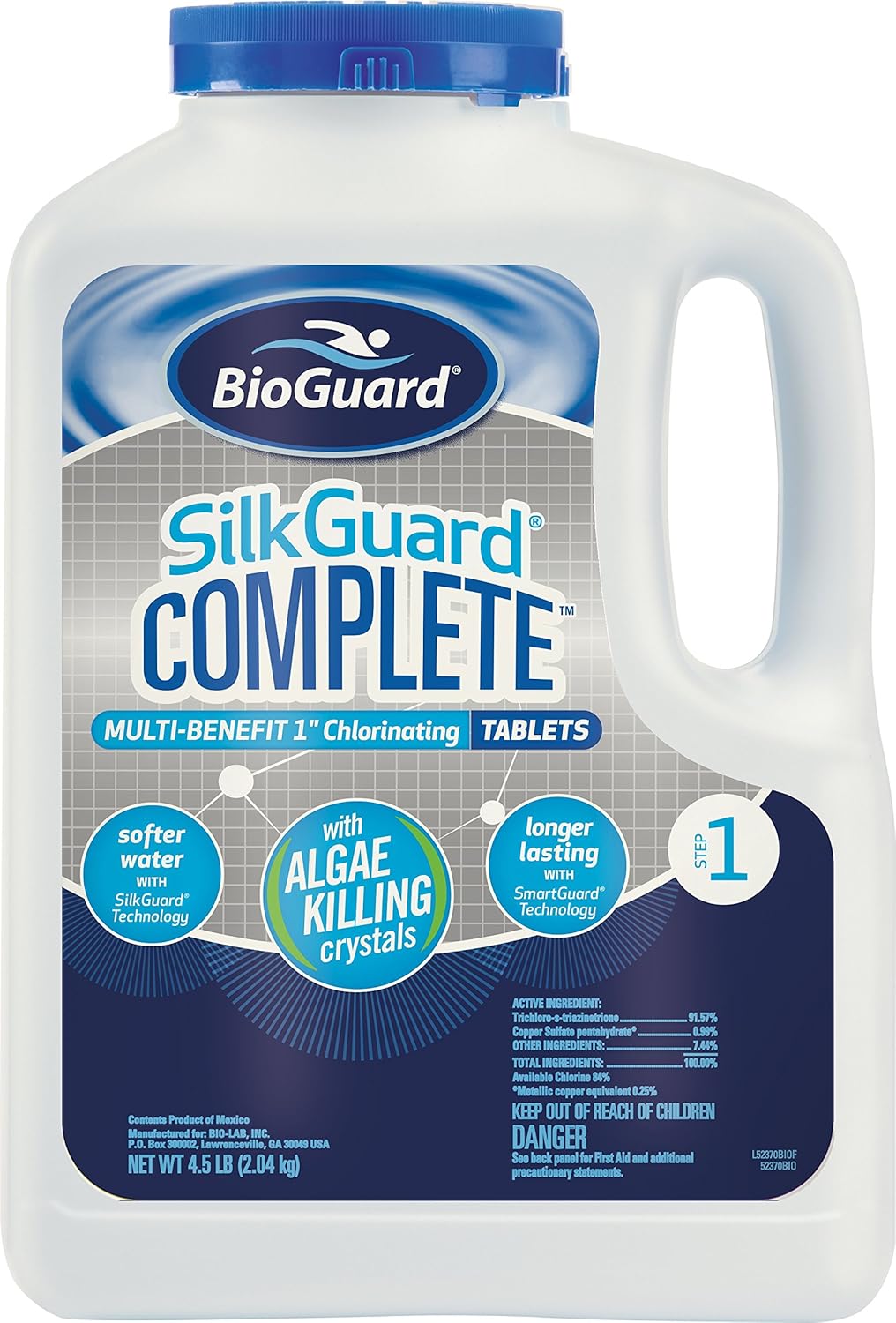 BioGuard SilkGuard Complete Chlorinating Tablets for Pools