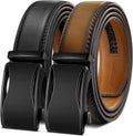 KEMISANT Mens Ratchet Belt 2 Units - Adjustable Dress and Casual Fit 0