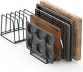 Cutting Board Organizer Rack for Baking Sheets and Cookware - Space