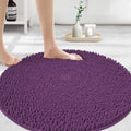 Plush Round Area Rug Set for Bathroom by MAYSHINE for Cozy Decor