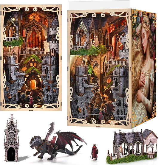 MiniCity Book Nook Kit - Sleeping Beauty DIY Scene