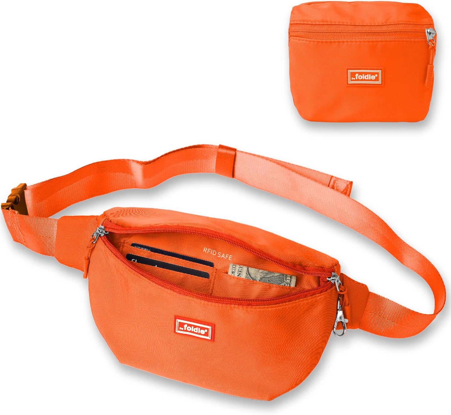 Foldie Foldable Crossbody Bags for Travel - Anti-Theft Design