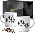 Mr & Mrs Couples Coffee Mugs - Perfect Gift Set!