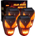 Solar Nocturnal Animal Repeller 4 Pack - LED Predator Light