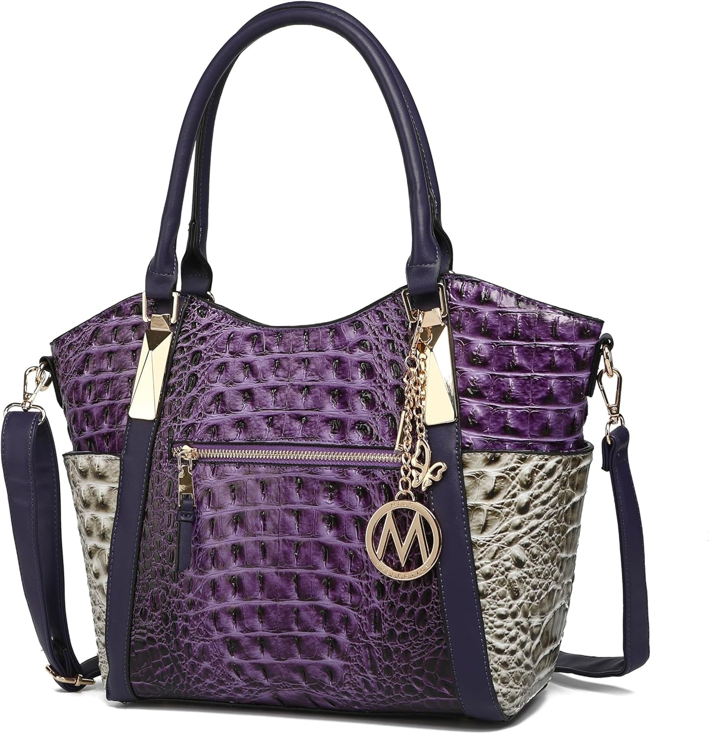 MKF Collection Tote Bag for Women - Stylish Vegan Leather Purse