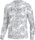 Mens Pursuit Crew Long Sleeve Fishing Shirt - UPF 50 Sun Shield