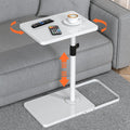 TV Tray Table for Couch - Adjustable Height and 360 Swivel Panel