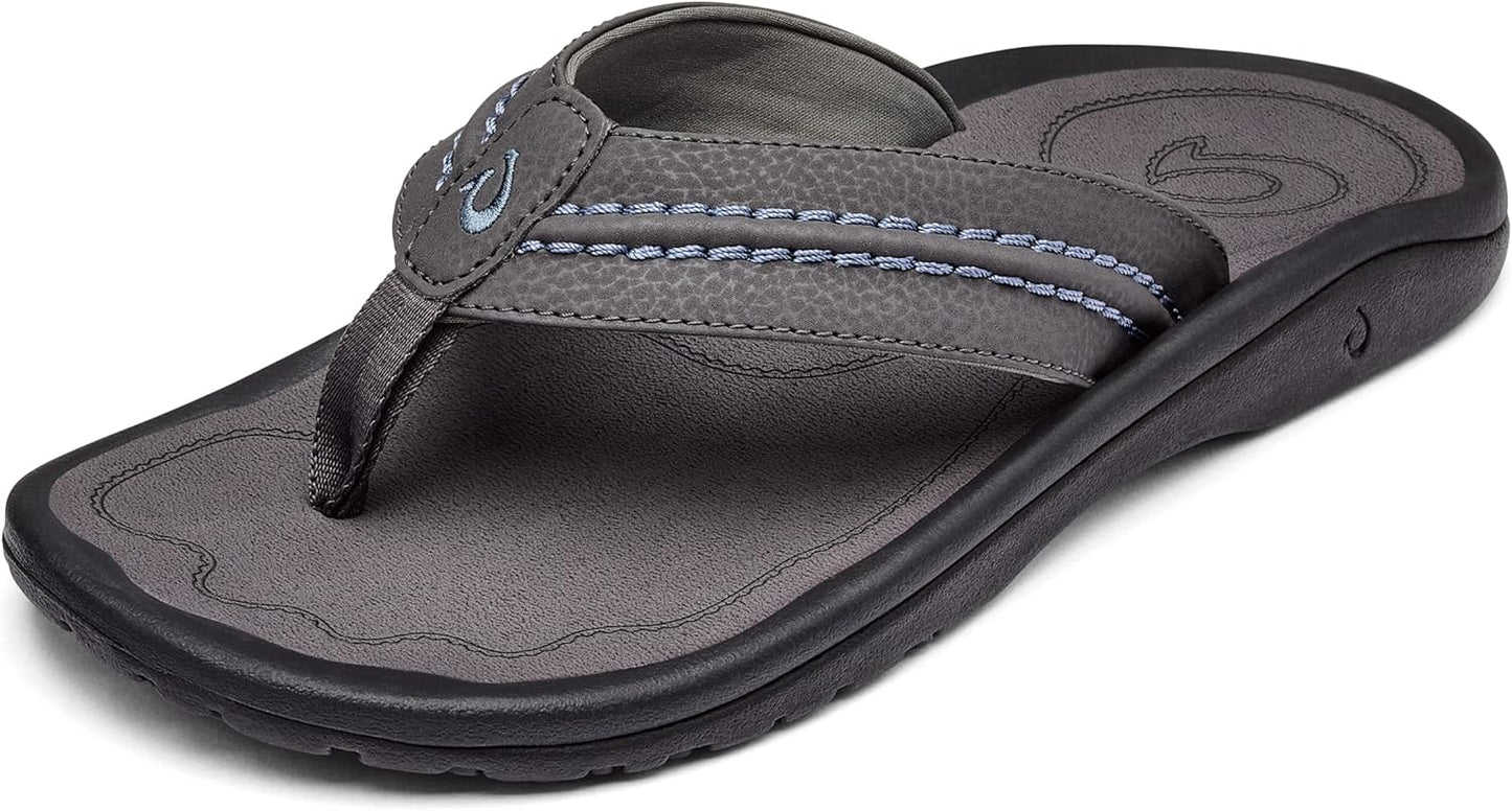 OLUKAI Hokua Men's Beach Sandals for Ultimate Comfort & Style