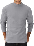COOFANDY Men's Mock Turtleneck Sweater for Stylish Comfort