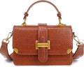 LL LOPPOP Women's Small Classy Crossbody Purse - Leather Satchel