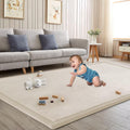 Baby Play Mat for Floor 6ft7in x 5ft11in - Thick Memory Foam