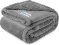 PetAmi Waterproof Dog Blanket for Medium Large XL - Reversible Sherpa