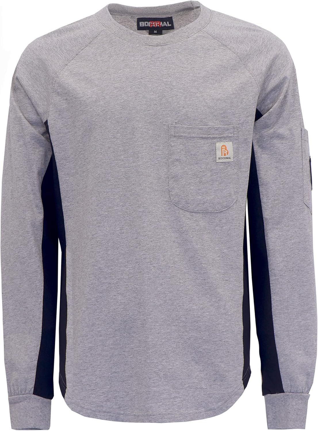 BOCOMAL FR Shirts Lightweight Henley Fire Retardant Workwear