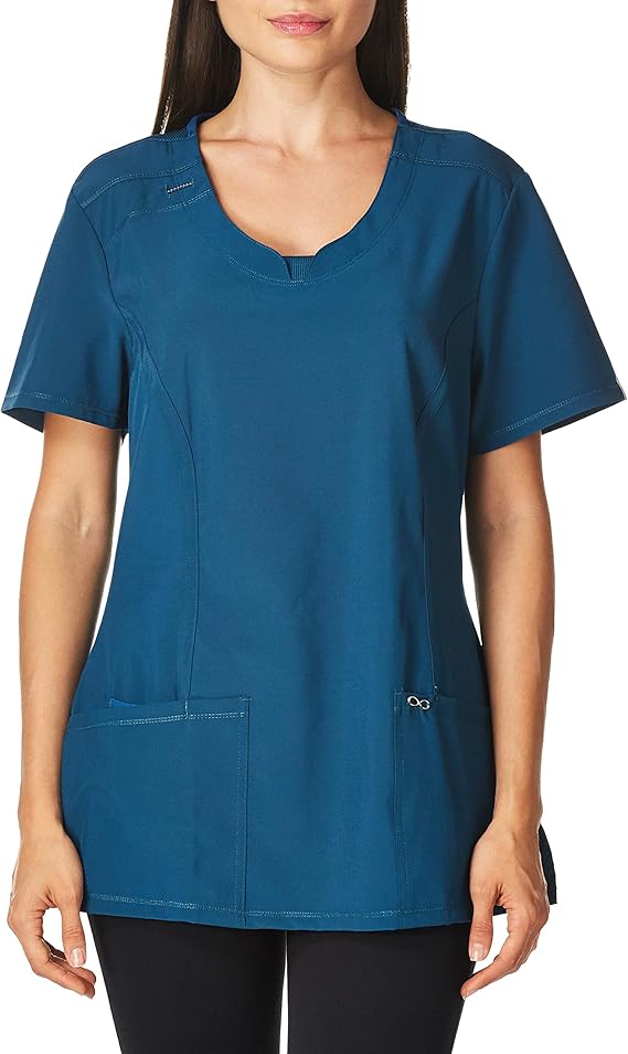 Cherokee Workwear Women's Infinity Crew Neck Scrubs Shirt Review