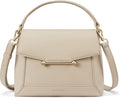 Small Crossbody Bags for Women with Top Handle - Compact Vegan Leather