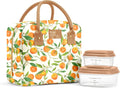 Insulated Large Lunch Bag for Women - Roomy, Leak-Resistant