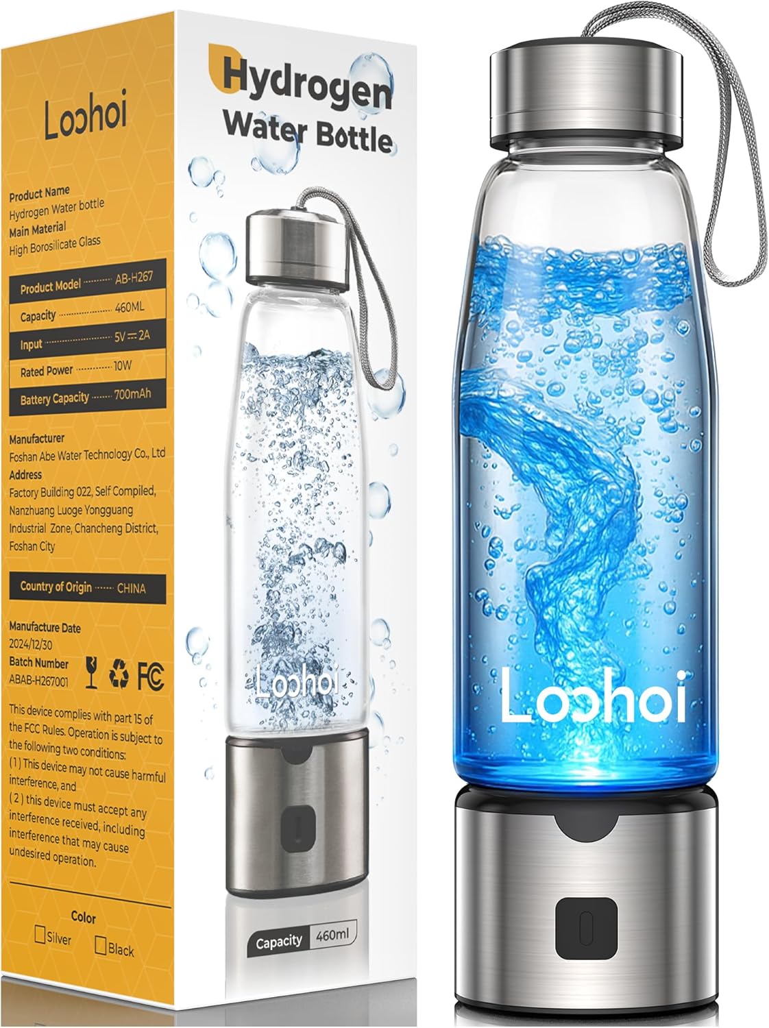 Hydrogen Water Bottle - 2025 New Upgraded Hydrogen Generator