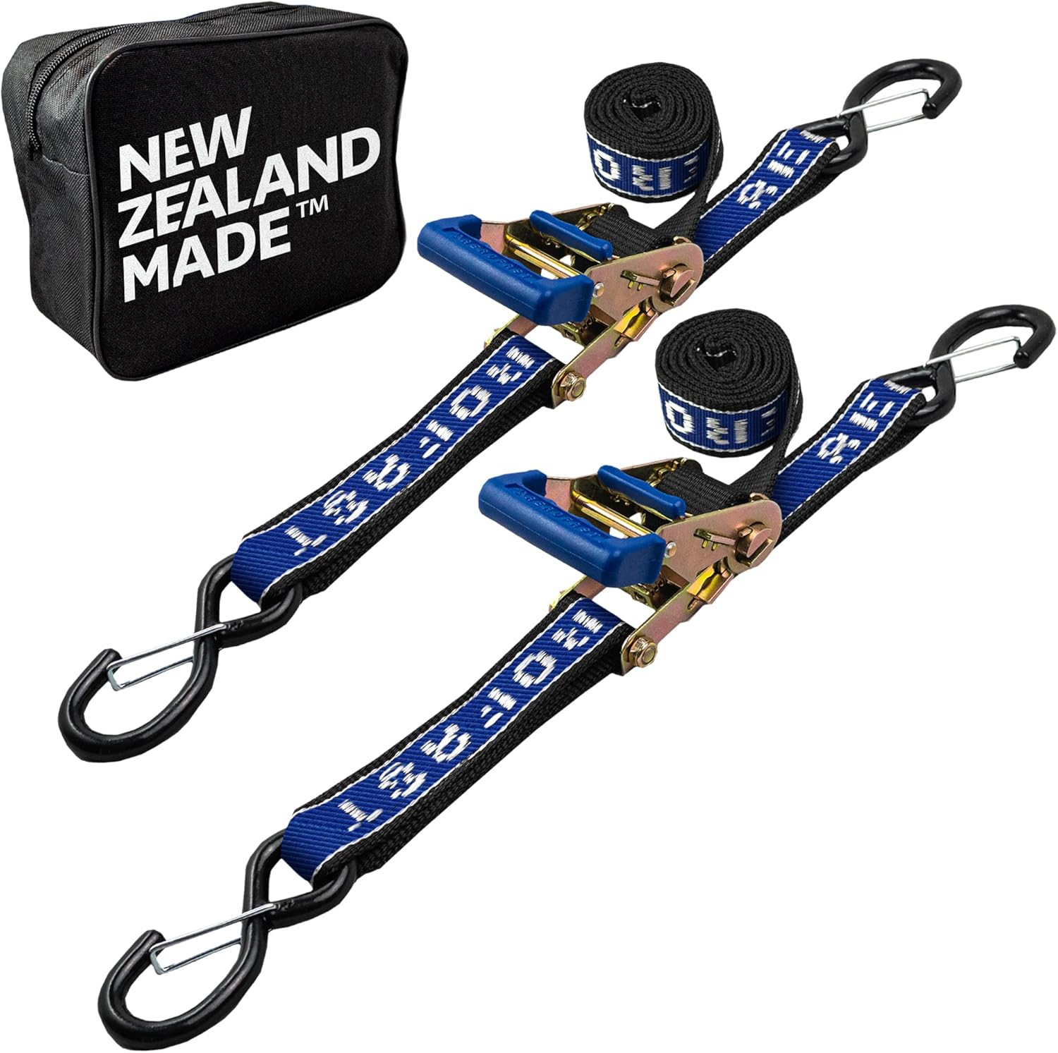 Heavy Duty Rear Transom Boat Trailer Straps for Safe Transport