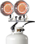 Stay Warm Outdoors with Mr. Heater Dual Tank Propane Heater