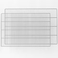 Barbecue Grill Grates Replacement 23 1/4 in x 15 3/4 in (2 Pack)