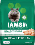 IAMS Proactive Health Healthy Senior Dry Cat Food with Chicken