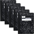 Mead Composition Notebooks Wide Ruled 5 Pack - Durable, Grab-and-Go