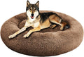 SAVFOX Plush Calming Donut Dog Bed for All Breed Sizes