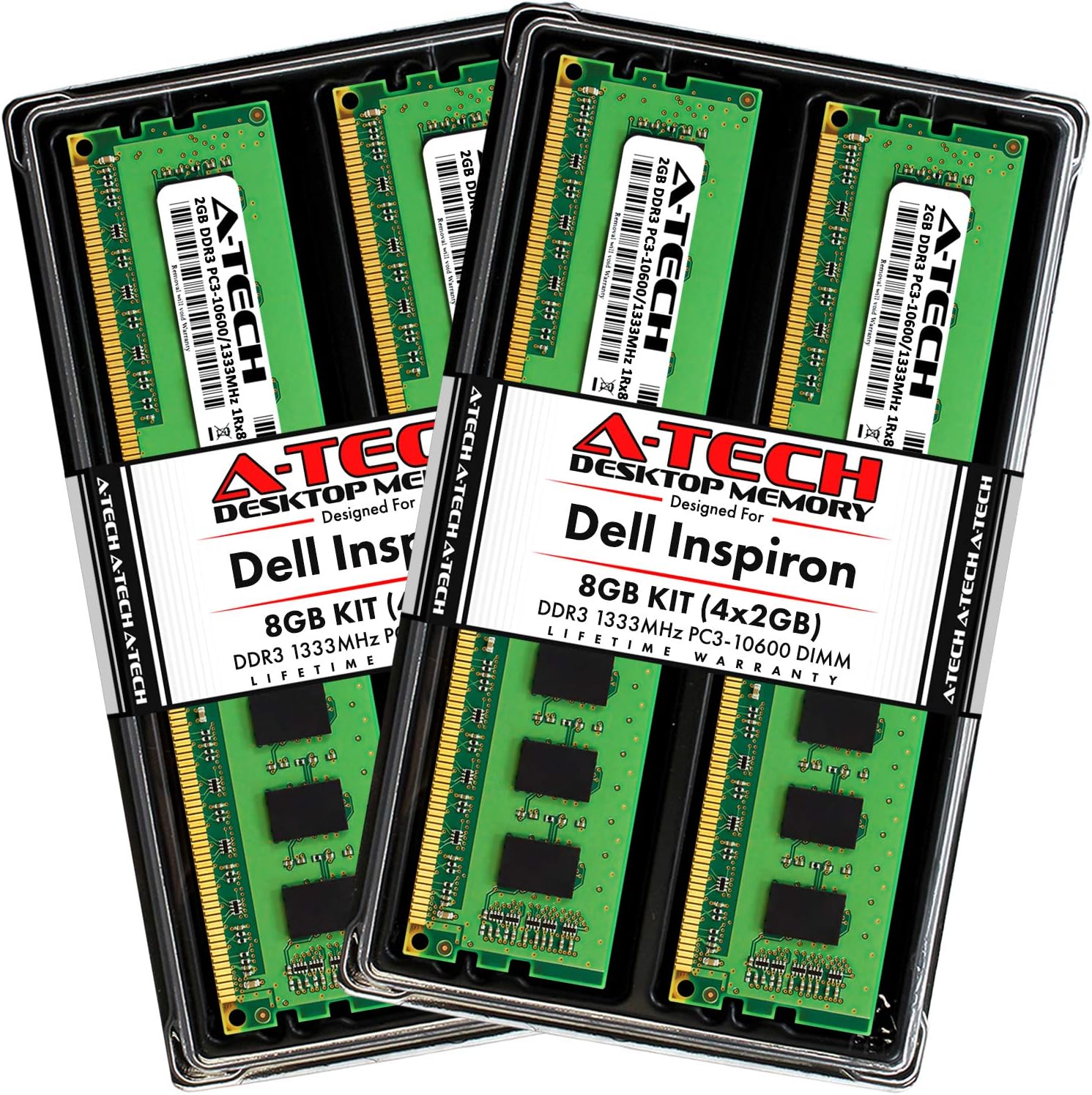 Upgrade Your Dell Inspiron 580 with A-Tech 8GB DDR3 RAM Kit