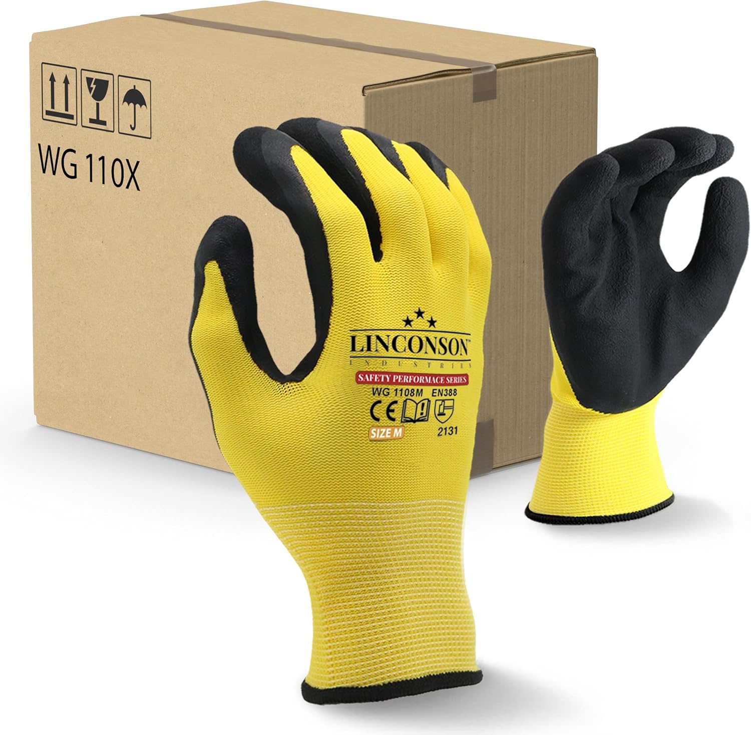 Safety Performance Series Work Gloves for Construction and Mechanics