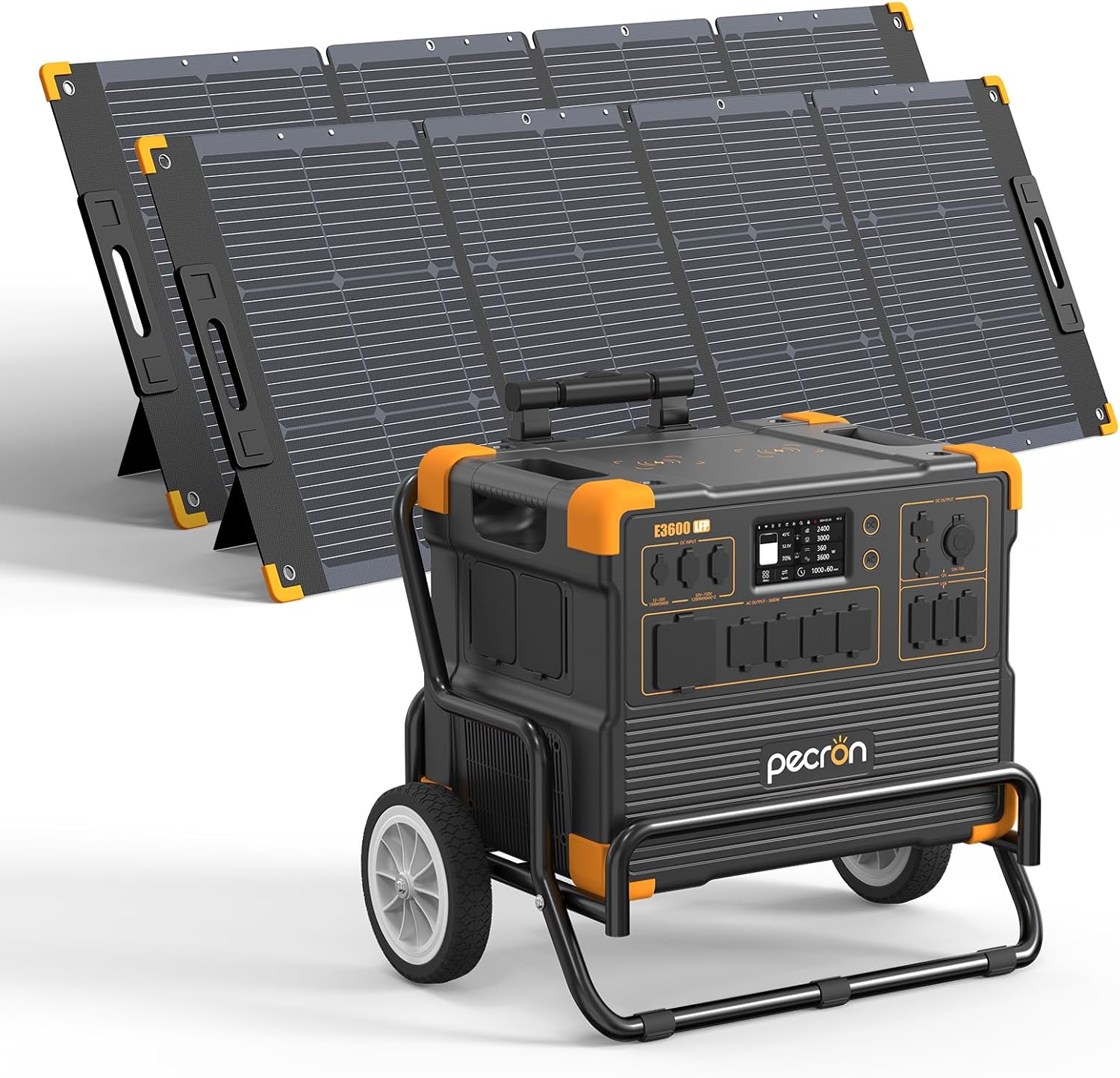 Ultimate Solar Power Kit by Pecron 15.36KWh