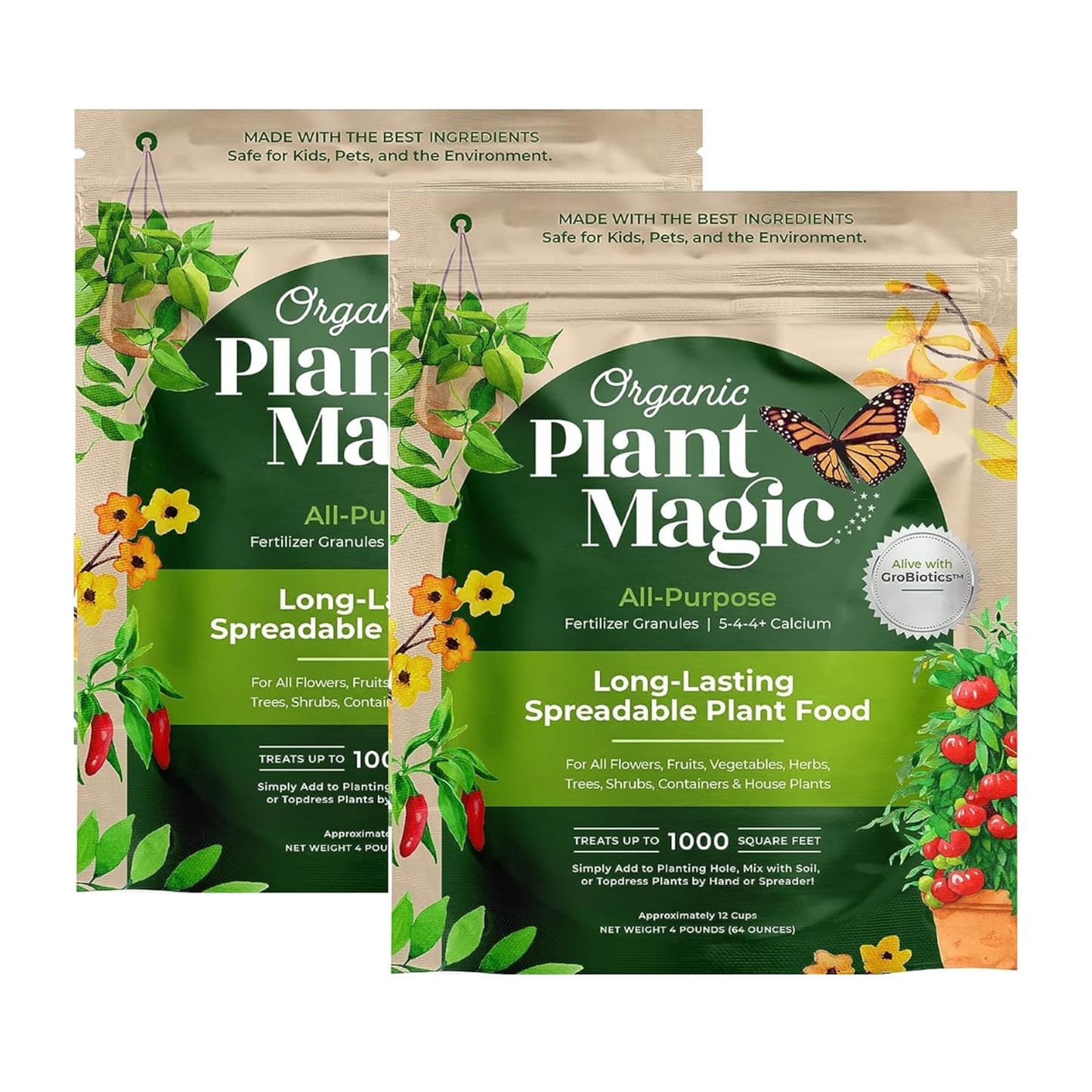 Organic Plant Magic Slow Release Granular Fertilizer for All Plants