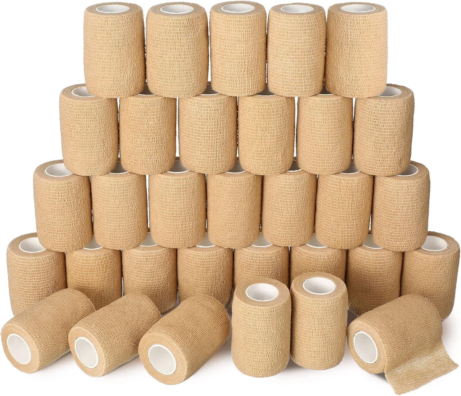 Treela Self Adhesive Wrap Bandage Bulk for Sports and Wounds