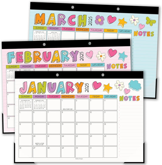 2025-2026 Large Desk Calendar - Organized Planning