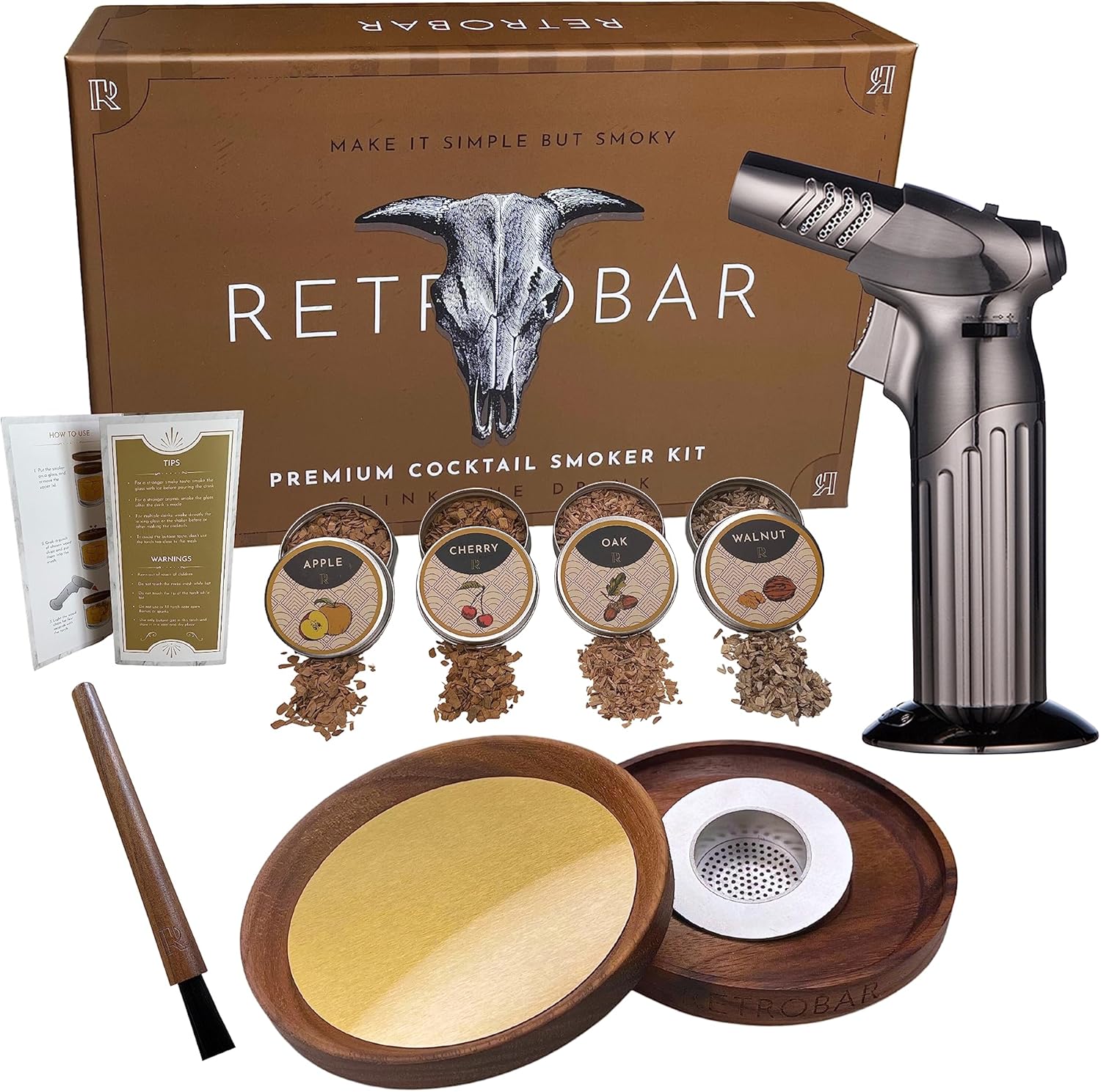 Whiskey Smoker Kit - Retrobar Master Gift