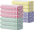Kitinjoy Cotton 12 Pack Terry Kitchen Towels - Soft, Absorbent Set
