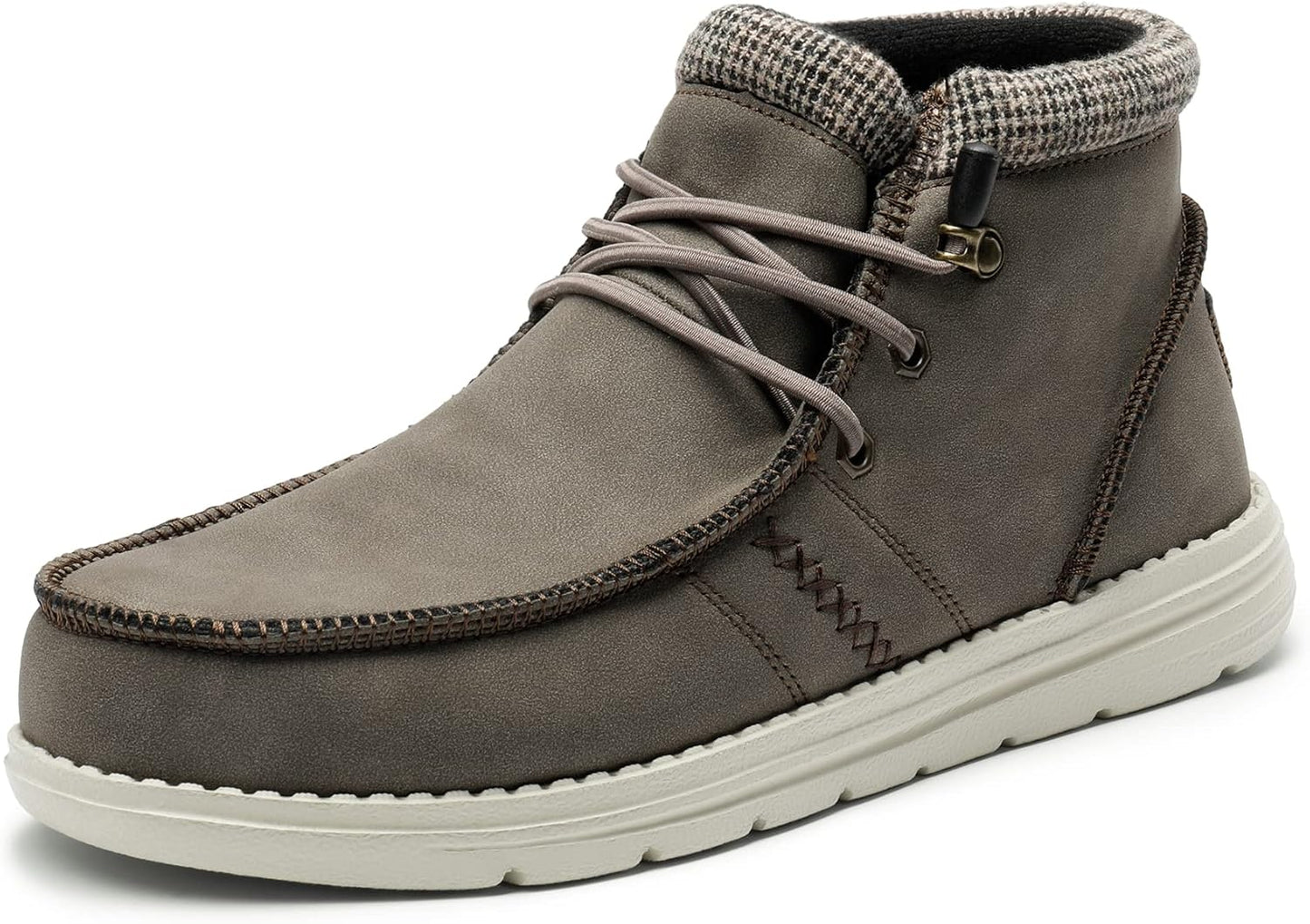 Bruno Marc Men's Casual Slip-on Shoes for Winter Comfort