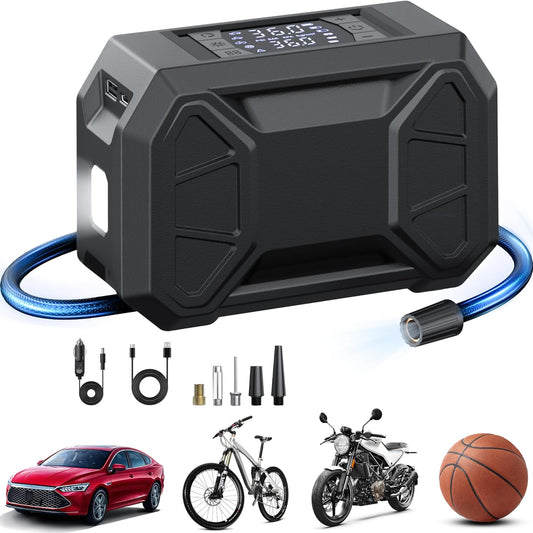 Pumptiva 150 PSI Cordless Air Compressor - Inflate Anywhere
