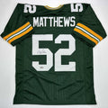 Facsimile Autographed Clay Matthews III Green Bay Jersey XL
